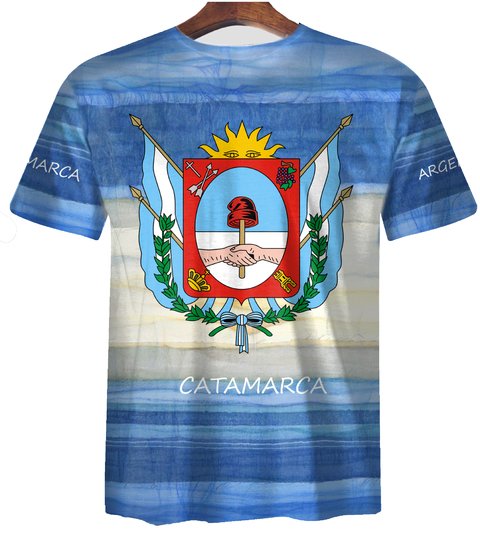 Remera ZT-0202 - Escudo Provincia Catamarca