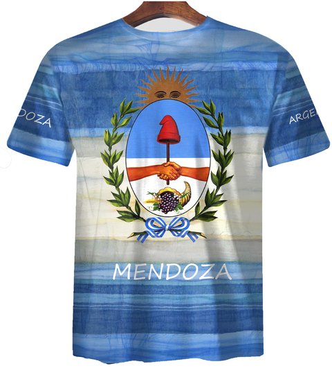 Remera ZT-0212 - Escudo Provincia Mendoza