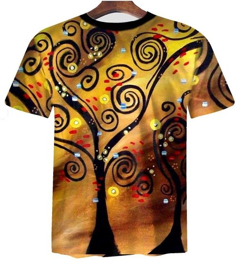 Remera ZT-0315 - Arte Arbol espiral en internet