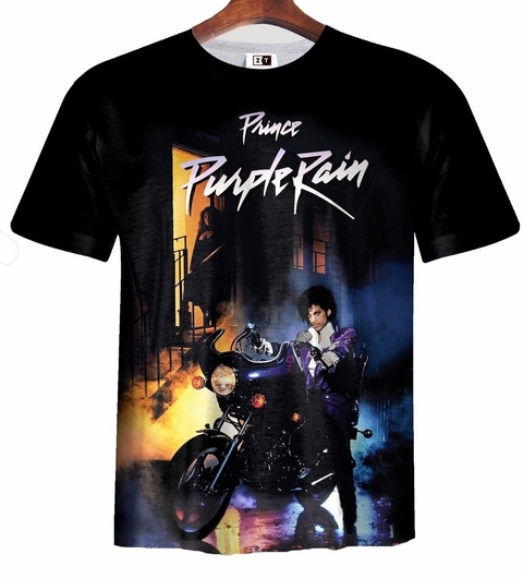 OFERTA EN STOCK Remera ZT-0332 - Prince Purple Rain (único talle) M