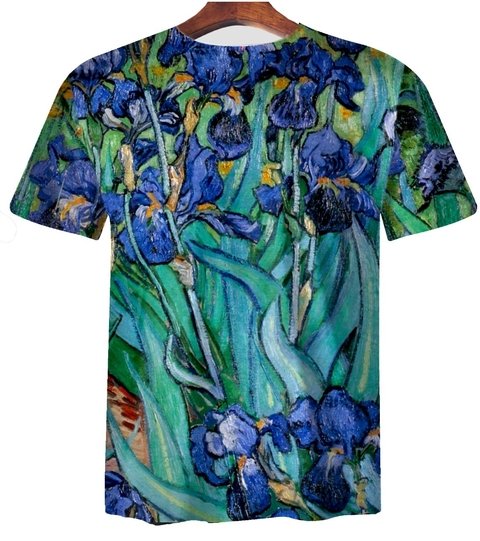 Remera ZT-0342 - Van Gogh 2 Irises - comprar online