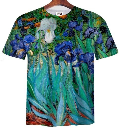 Remera ZT-0342 - Van Gogh 2 Irises