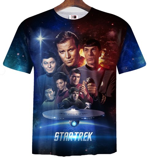 Remera ZT-0573 - Star Trek 1 (Viaje a las Estrellas)