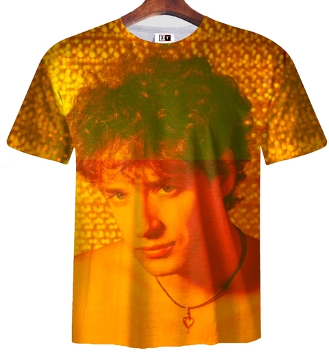 Remera ZT-059B6 - Gustavo Cerati Amor Amarillo 2 (Fotos)