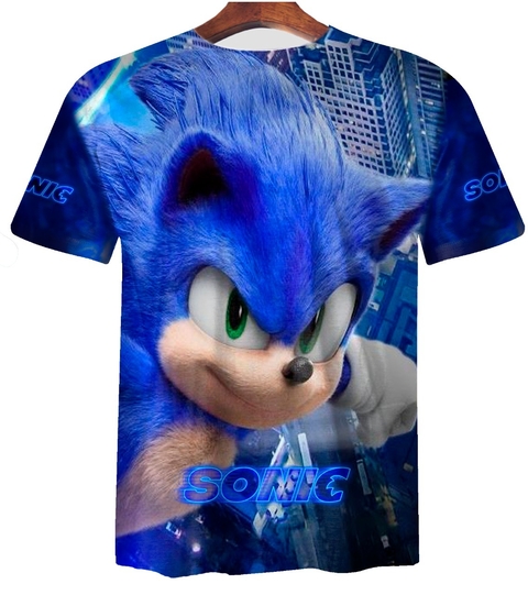 Remera ZT-0612 - Sonic La Pelicula (Sonic Dash) - comprar online