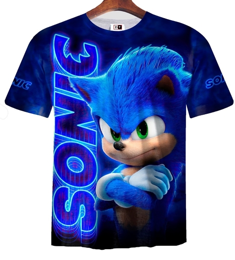 Remera ZT-0612 - Sonic La Pelicula (Sonic Dash)