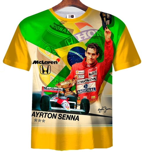 Remera ZT-0682 - Ayrton Senna 1