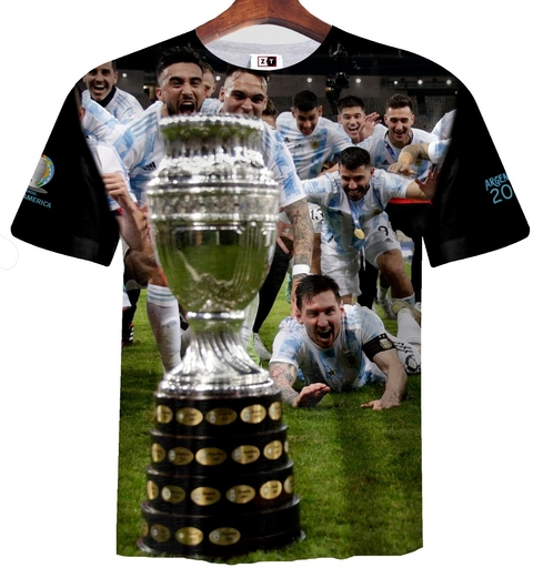 Remera ZT-0818 -Argentina Campeón de América 1