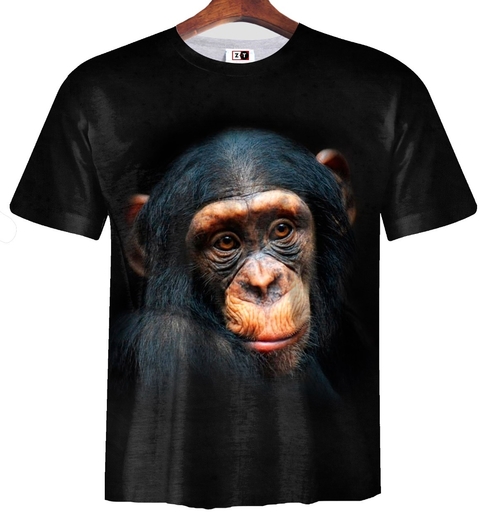 Remera ZT-0887 - Chimpancé