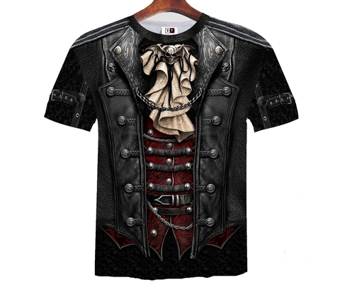 Remera ZT-0899 - Traje Gothic Metal en internet