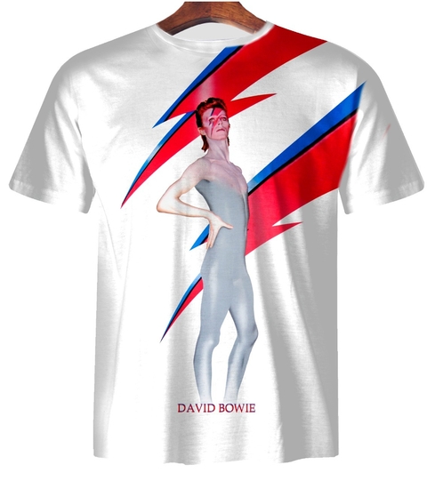 Remera ZT-0902 - David Bowie Alladin Sane - comprar online