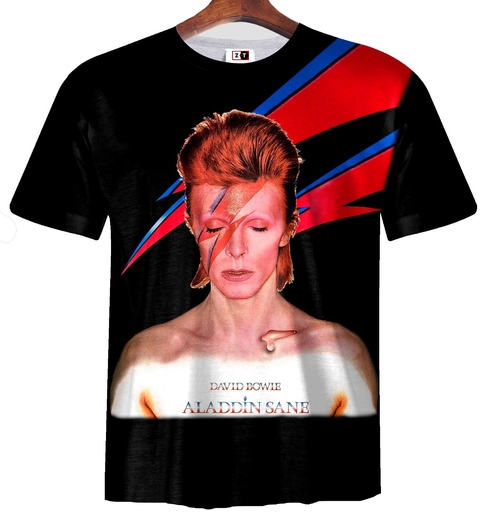 Remera ZT-0902 - David Bowie Alladin Sane en internet