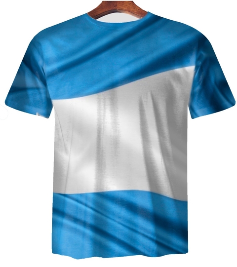 Remera ZT-0929 - Bandera Argentina - comprar online