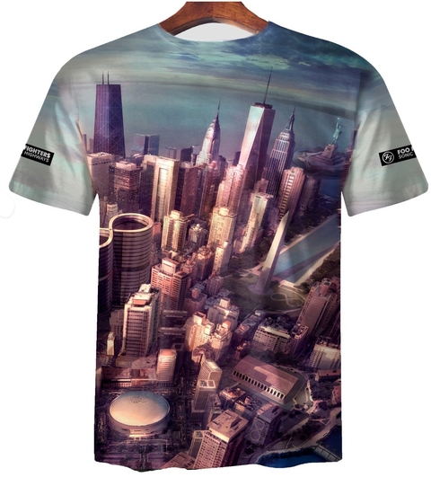 Remera ZT-0977 - Foo Fighters Sonic Highways - comprar online