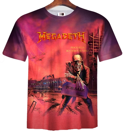 Remera ZT-1017 - Megadeth Peace Sells...But Who´s Buying