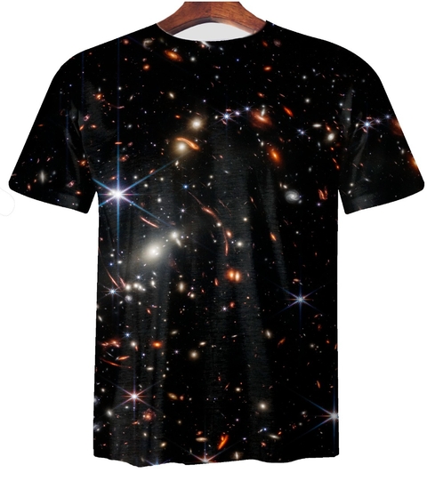 Remera ZT-1030 - Astronomía - James Webb Primera Imagen de campo Profundo - comprar online