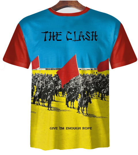 Remera ZT-1150 - The Clash Give em Enough Rope - comprar online