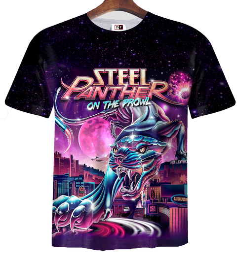 Remera ZT-1162 - Steel Panther On the Prowl