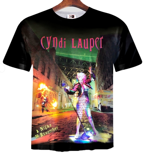 Remera ZT-1199 - Cindy Lauper A Night to Remenber