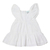 Vestido branco Laise - Tam 9 -12 meses