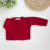 Saída maternidade tricot bordô/ 3 peças - Louise - comprar online