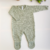 Saída maternidade tricot verde - Tranças - comprar online