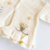 Conjunto tricot amarelo - Vasinho de flores - Baby Boom Enxoval