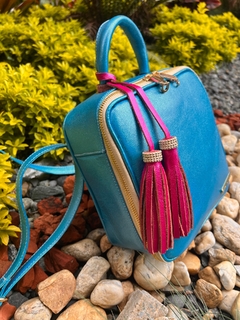 BOLSO BANDOLERA LUXURY AZUL C