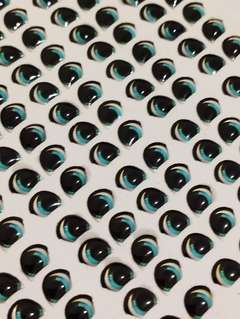 Olhos Resinado Uni 001 - Azul