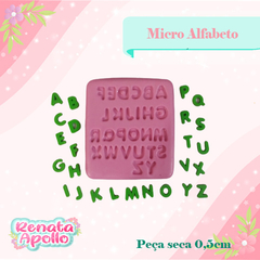 Molde Micro Alfabeto - comprar online