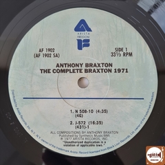 Anthony Braxton - The Complete Braxton 1971 (2xLPs / Import. EUA) - Jazz & Companhia Discos