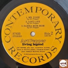 Art Pepper - Living Legend (Imp. EUA) - Jazz & Companhia Discos