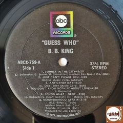 B.B. King - Guess Who (Imp. EUA / 1972) na internet