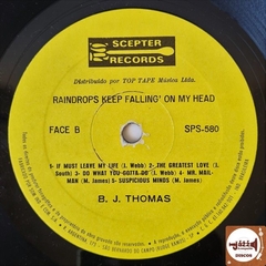 B.J. Thomas - Raindrops Keep Fallin' On My Head (Capa dupla) - Jazz & Companhia Discos