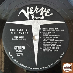 Bill Evans - The Best Of Bill Evans (Imp. EUA / Capa Dupla) - Jazz & Companhia Discos