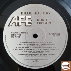 Imagem do Billie Holiday - Don't Explain (Imp. UK / 3xLPs)