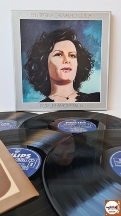 Box Elis Regina Carvalho Costa - Por Um Amor Maior (4xLPs + Livreto)