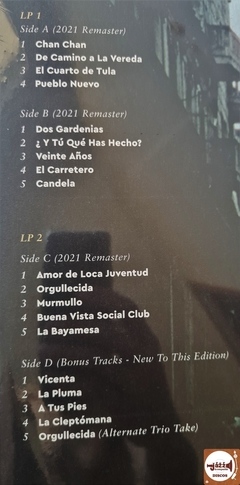 Buena Vista Social Club - 25th Anniversary Edition (2xLPs / 180g) - Jazz & Companhia Discos