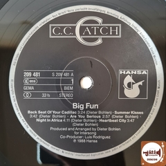 C.C. Catch - Big Fun (Import. Alemanha) - Jazz & Companhia Discos