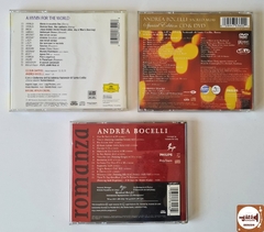 CDs + Dvd Andrea Bocelli Sacred Arias Special Edition - comprar online