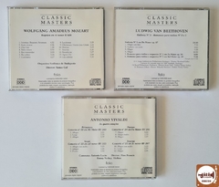 CDs Classic Masters - Mozart, Beethoven, Vivaldi - comprar online