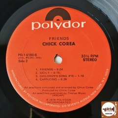 Chick Corea - Friends (Imp. EUA / 1978) - Jazz & Companhia Discos