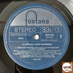 Chico Buarque - A Arte De (2xLPs / Capa dupla) - Jazz & Companhia Discos