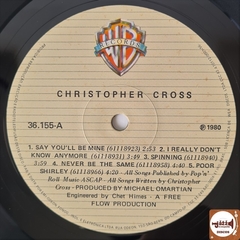 Christopher Cross - Christopher Cross (com encarte) na internet