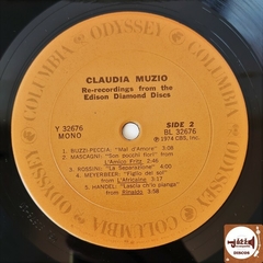 Claudia Muzio - Recordings Edison Diamond Disc na internet