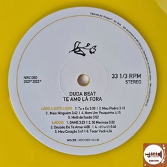 Duda Beat - Te Amo Lá Fora (Noize Record / Com Revista) - Jazz & Companhia Discos