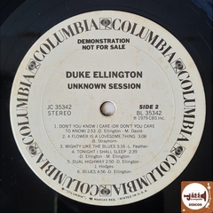 Duke Ellington - Unknown Session (Imp. EUA / Promo "Not for Sale") na internet