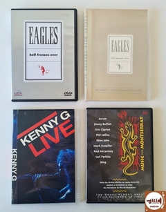 DVDs Eagles - Hell Freezes Over, Kenny G - Live, Music For Montserrat