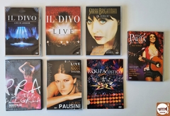 DVDs Laura Pausini, Il Divo, Paula Fernandes, Sarah Brightman