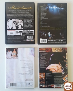 DVDs Musicalmente, Gal Costa, Milton Nascimento (2x) - comprar online